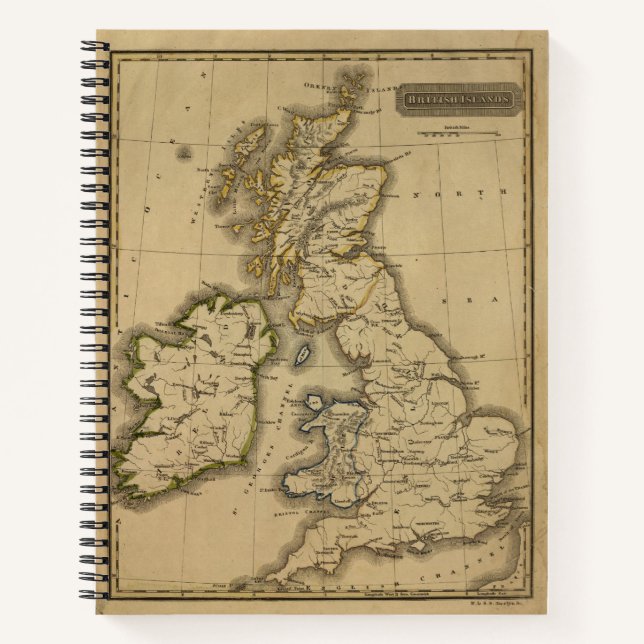 British Islands 2 Notebook (Front)