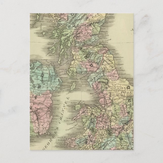 British Islands 3 Postcard (Front)