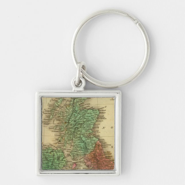 British Islands 4 Key Ring (Front)