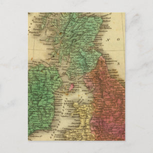 British Islands 4 Postcard