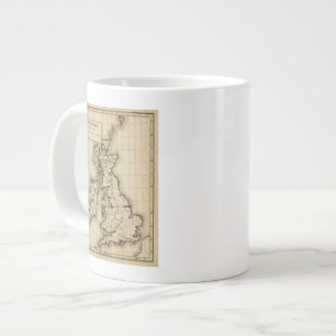 British Islands Large Coffee Mug