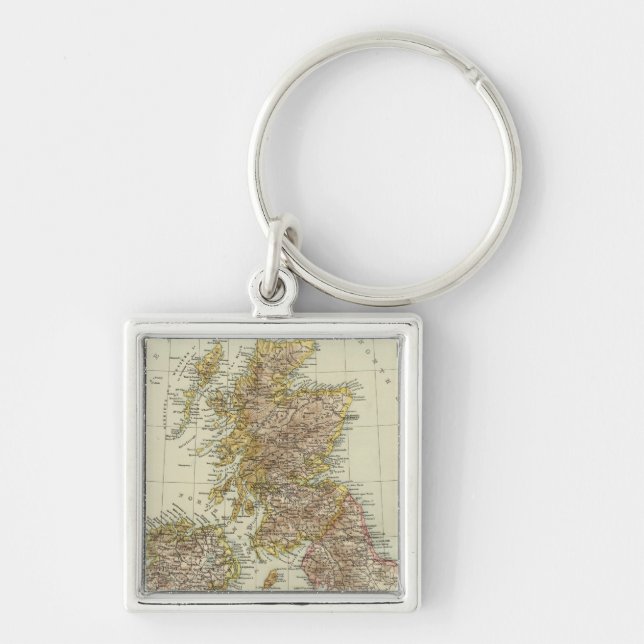 British Isles 10 Key Ring (Front)