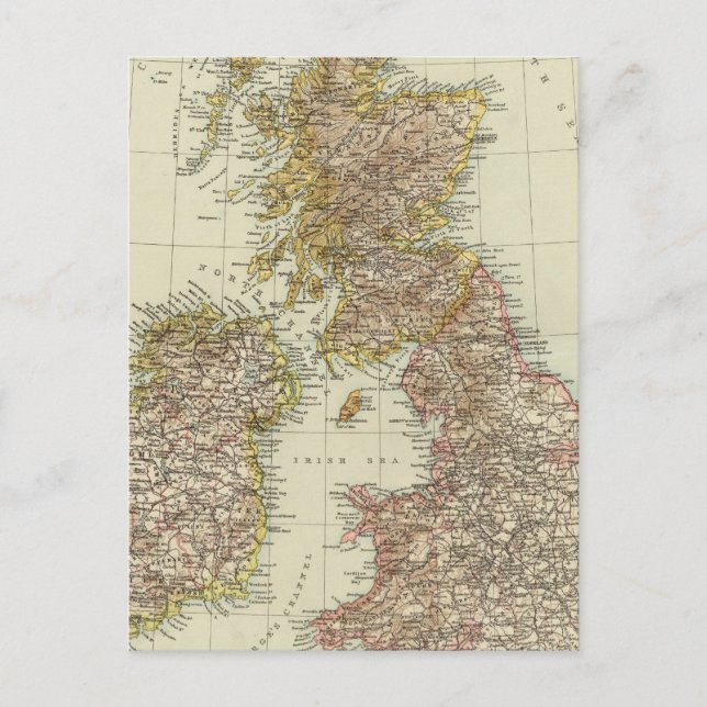 British Isles 10 Postcard (Front)