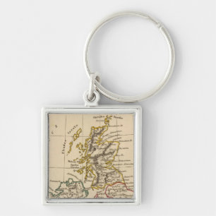 British Isles 3 Key Ring