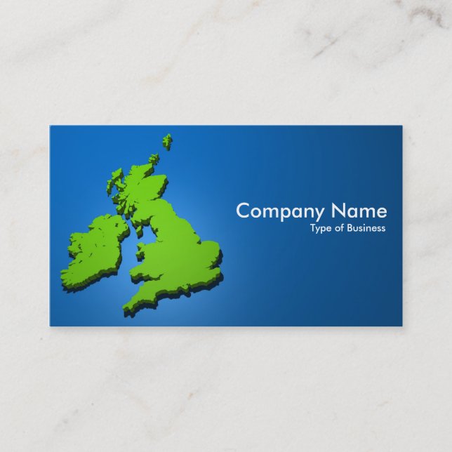 British Isles 3d 02 Business Card (Front)