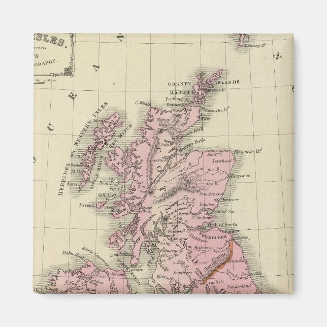 British Isles 5 Magnet (Front)