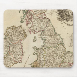British Isles 9 Mouse Pad