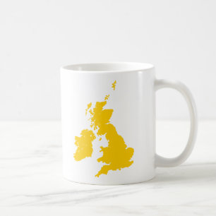 British Isles - Amber Coffee Mug