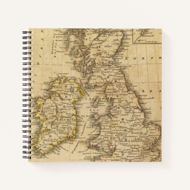 British Isles, Asia Notebook (Front)