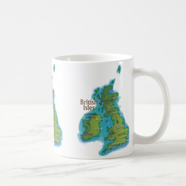 British Isles Coffee Mug (Right)