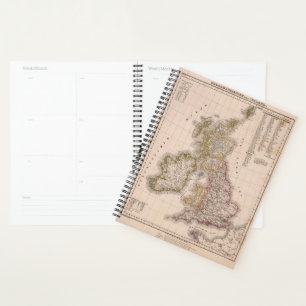 British Isles, England, Ireland Planner