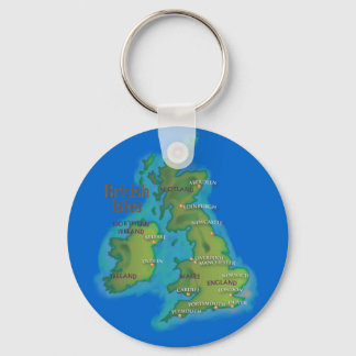 British Isles Key Ring