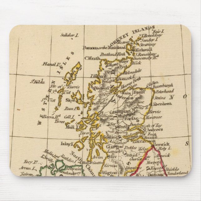 British Isles Mouse Pad (Front)