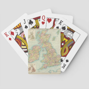 British Isles - political. Playing Cards