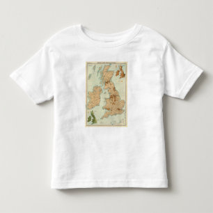 British Isles railways & industrial map Toddler T-Shirt
