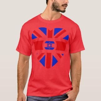 British Israeli Multinational Patriot Flag Series T-Shirt