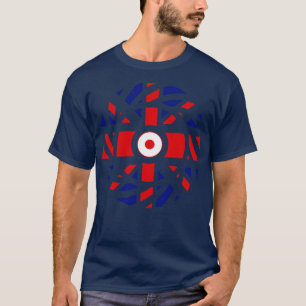 British Japanese Multinational Patriot Flag T-Shirt