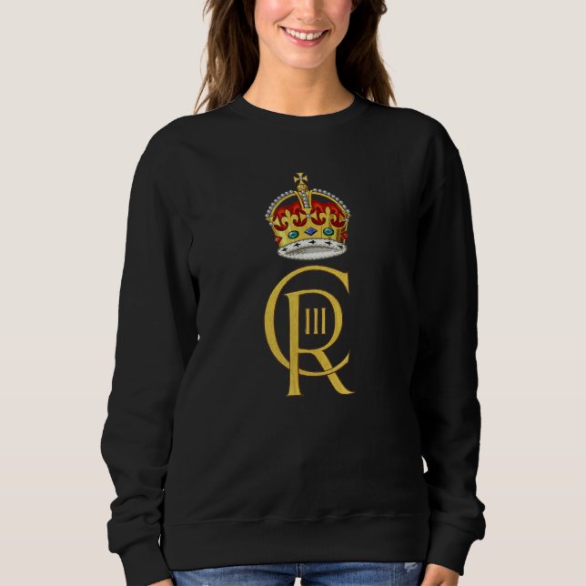 British King Long Live The King God Save The King  Sweatshirt (Front)
