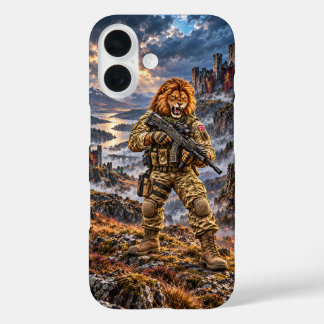 British Lion Tactical Warrior iPhone 16 Barely The Case
