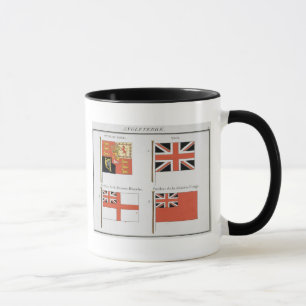 British Maritime Flags, from a French book of Flag Mug