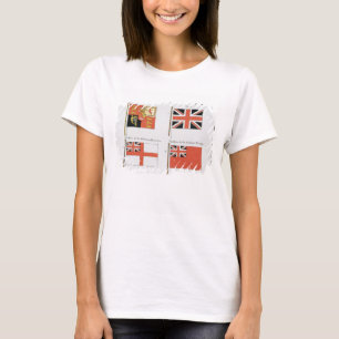 British Maritime Flags, from a French book of Flag T-Shirt