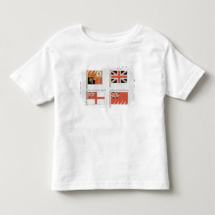 British Maritime Flags, from a French book of Flag Toddler T-Shirt