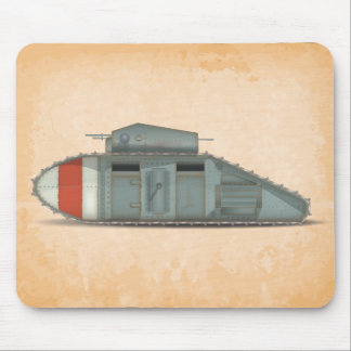 British Mark 1 Tank Mouse Pad