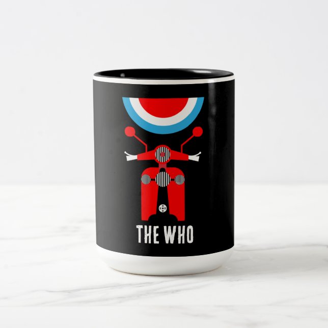 British Mods 1964 Two-Tone Coffee Mug (Center)