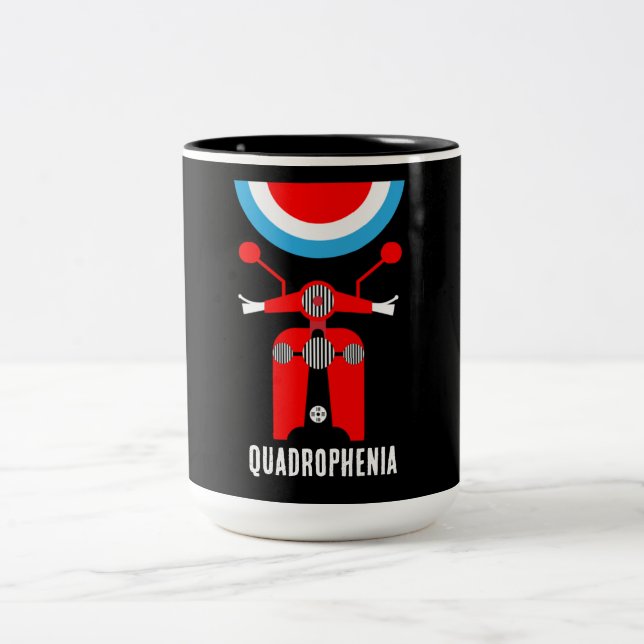 British Mods 1964 Two-Tone Coffee Mug (Center)