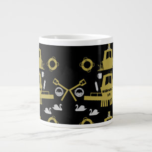 British Narrowboat Gifts Large Coffee Mug