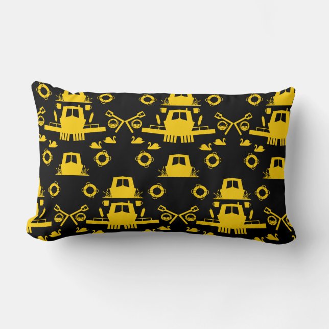 British Narrowboat Gifts Lumbar Cushion (Front)