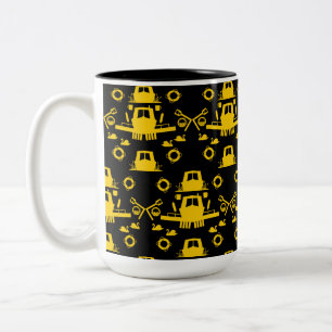 British Narrowboat Gifts Two-Tone Coffee Mug