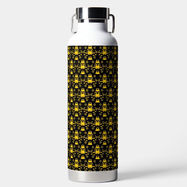 British Narrowboat Gifts Water Bottle (Front)
