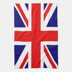British National Flag - Union Jack  Tea Towel