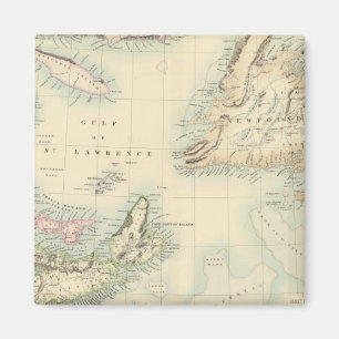 British North America 3 Magnet