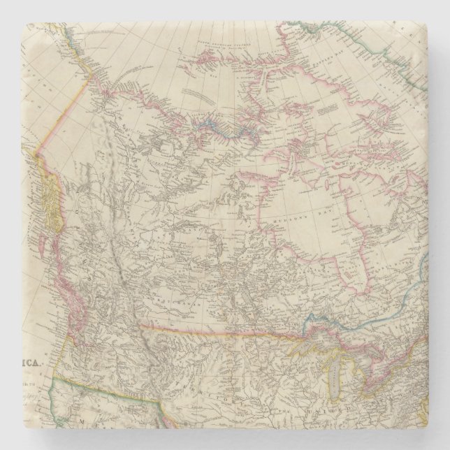 British North America 5 Stone Coaster (Front)
