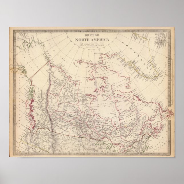 British North America Poster (Front)