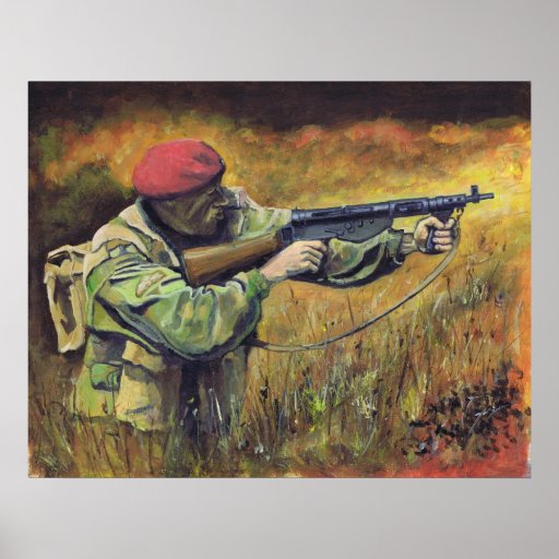 British Paratrooper WW2 Poster | Zazzle