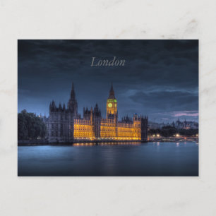 British Parliament in London Postcard