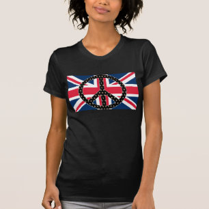 British Peace Skulls T-Shirt