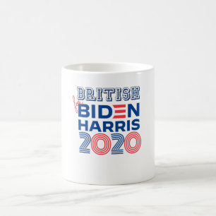 BRITISH PEOPLE for Biden Harris 2020 Coffee Mug