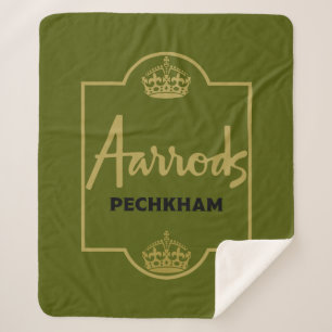 British Picnic Sherpa Blanket