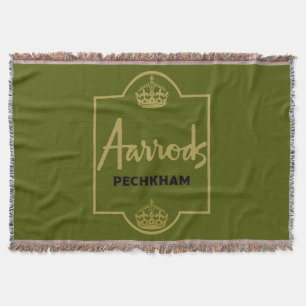 British Picnic Throw Blanket