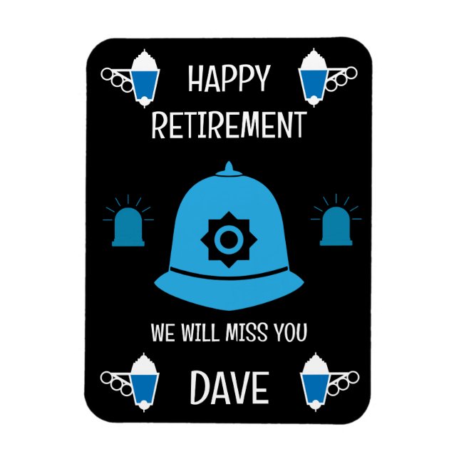 British Police Gifts And Accessories   Magnet (Vertical)