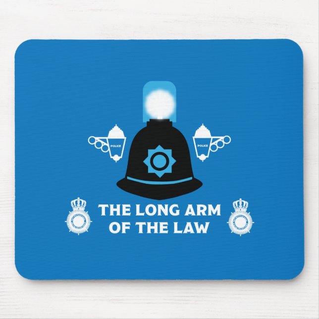 British Police Gifts And Accessories  Mouse Pad (Front)