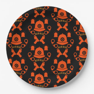 British Police Gifts And Accessories Paper Plate