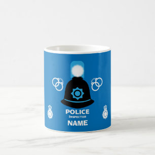British Police Inspector Coffee Mug