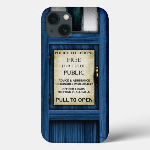 British Police Public Call Box iPhone Tough Case