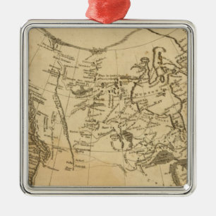 British Possessions in America Metal Ornament