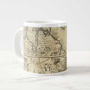 British Possessions in North America 2 Large Coffee Mug